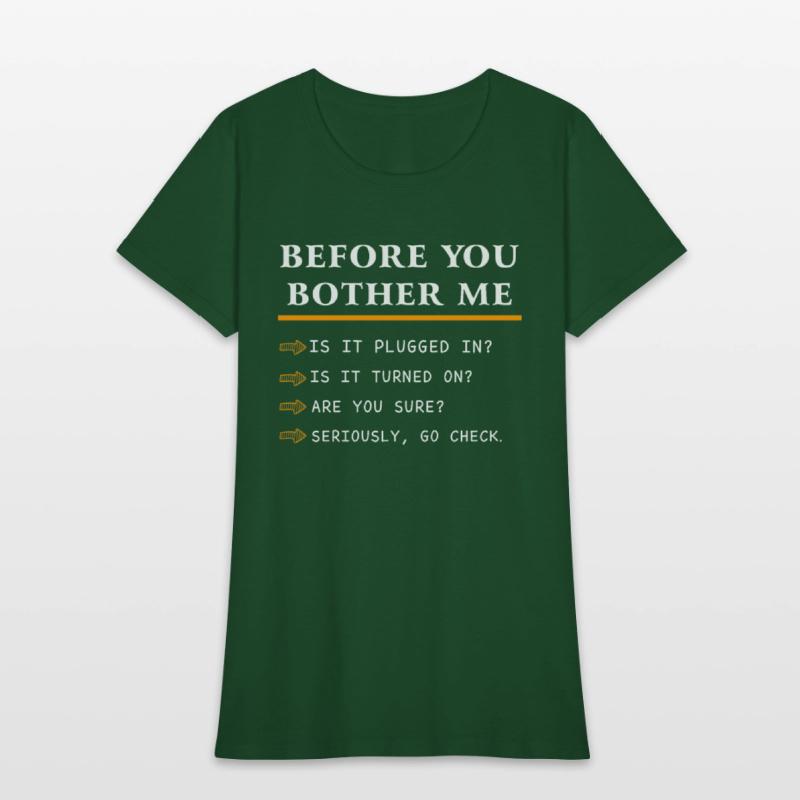 Before You Bother Me