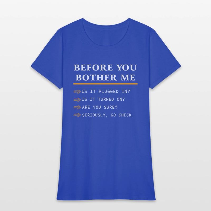 Before You Bother Me