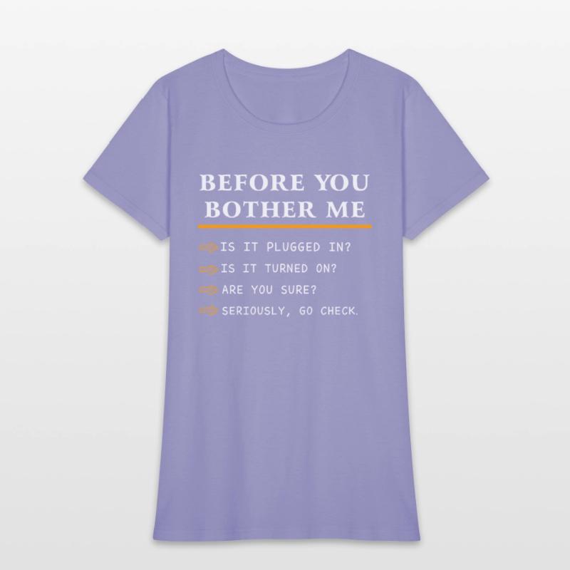 Before You Bother Me