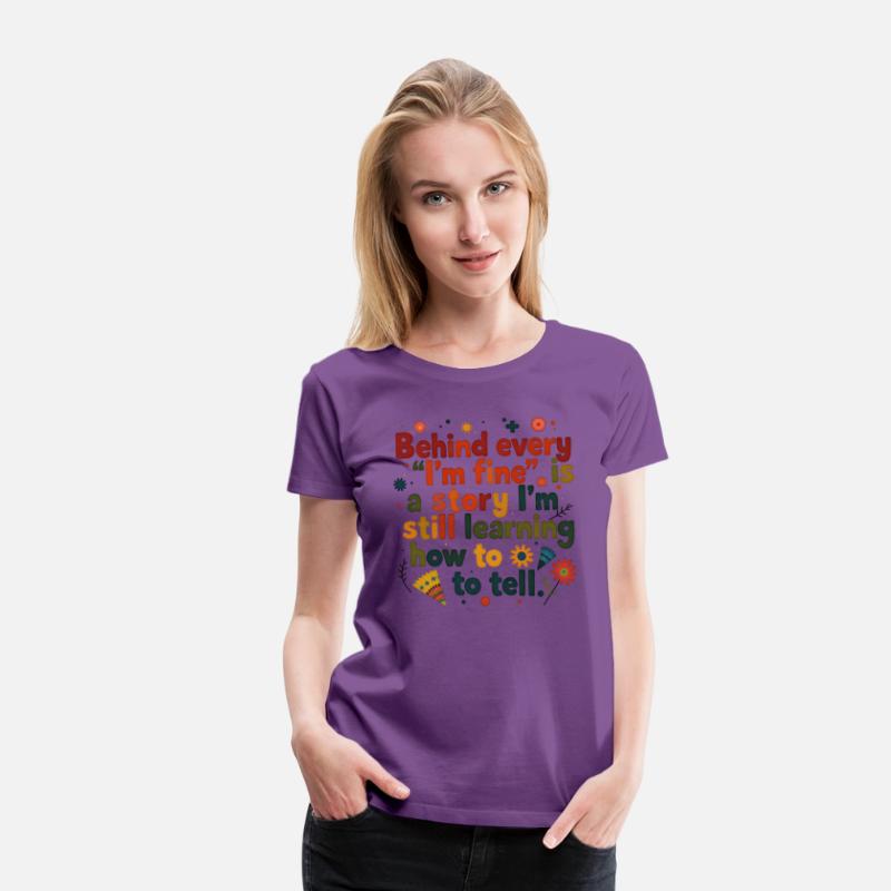“Behind ‘I’m Fine’ – Hidden Strength Quote”