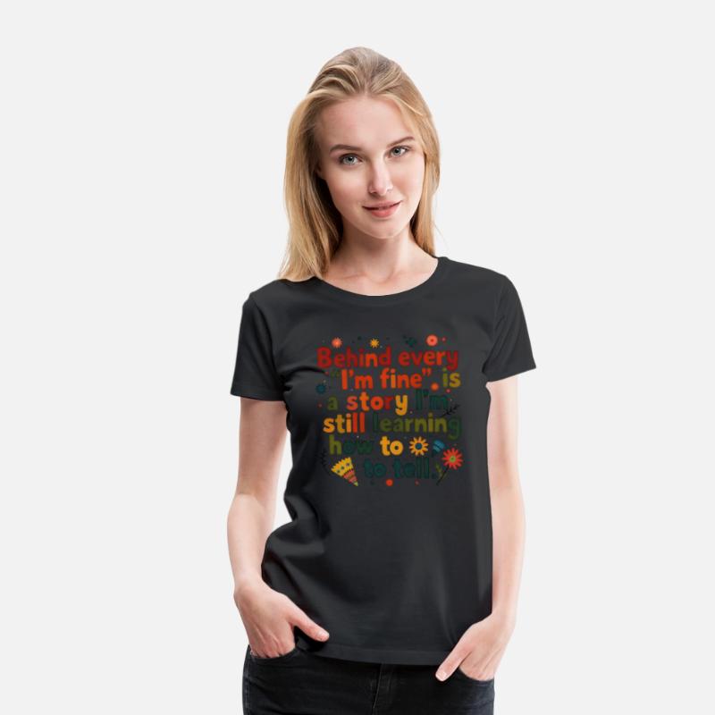 “Behind ‘I’m Fine’ – Hidden Strength Quote”
