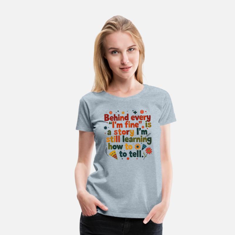 “Behind ‘I’m Fine’ – Hidden Strength Quote”