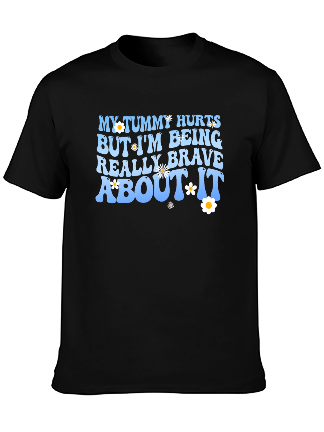 My Tummy Hurts Funny Graphic T-Shirt