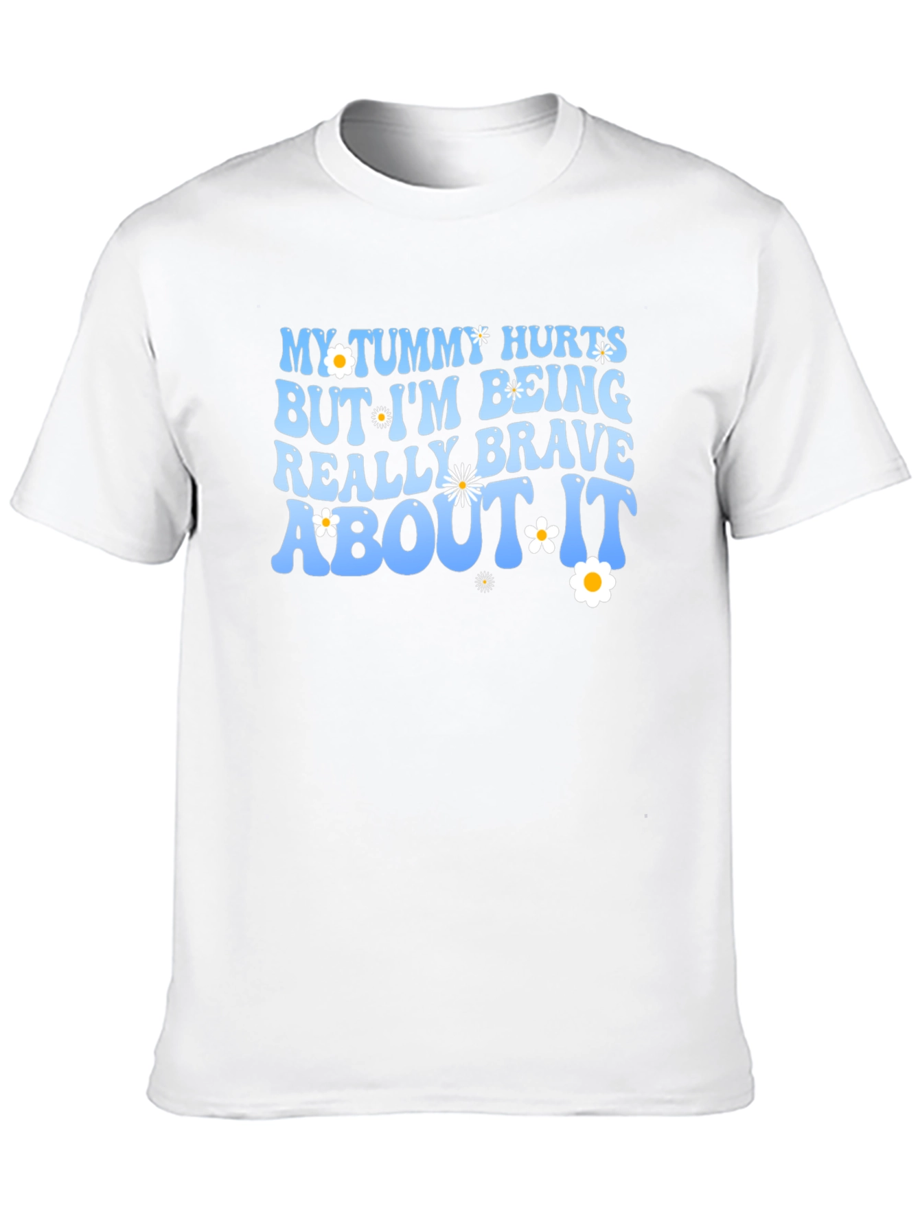 My Tummy Hurts Funny Graphic T-Shirt