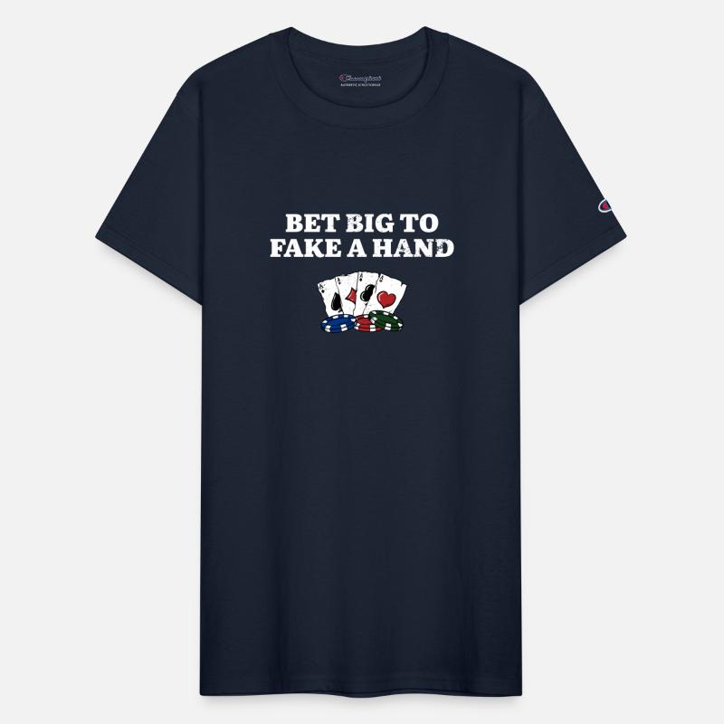 Bet Big to Fake a Hand Gambler Poker Gambling