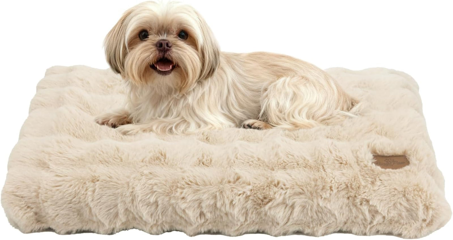 BingoPaw Dog Bed Medium Washable：Calming Crate Mat - Best Seller