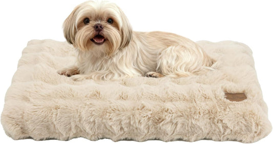 BingoPaw Dog Bed Medium Washable：Calming Crate Mat - Best Seller