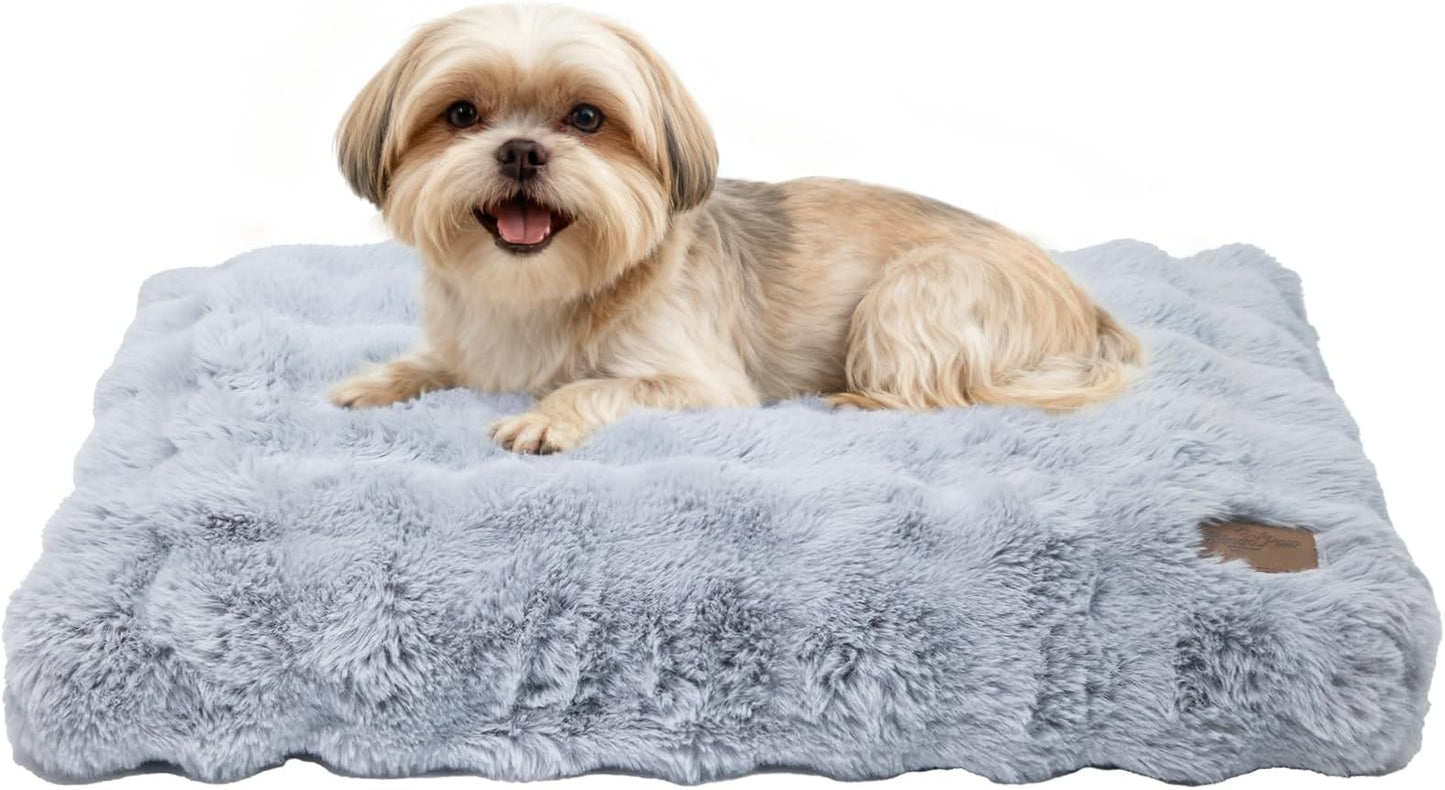 BingoPaw Dog Bed Medium Washable：Calming Crate Mat - Premium Quality