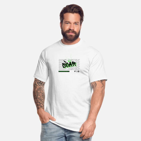 Black Green Modern Quote T-Shirt