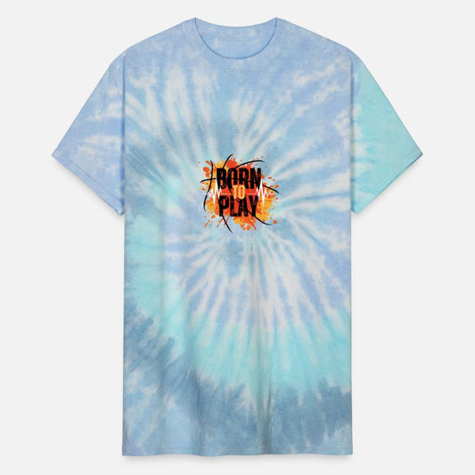 Black Orange Yellow Modern Born To Play Basketball