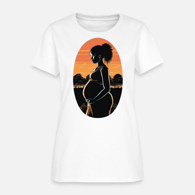 Black woman, black women, pregnant black woman