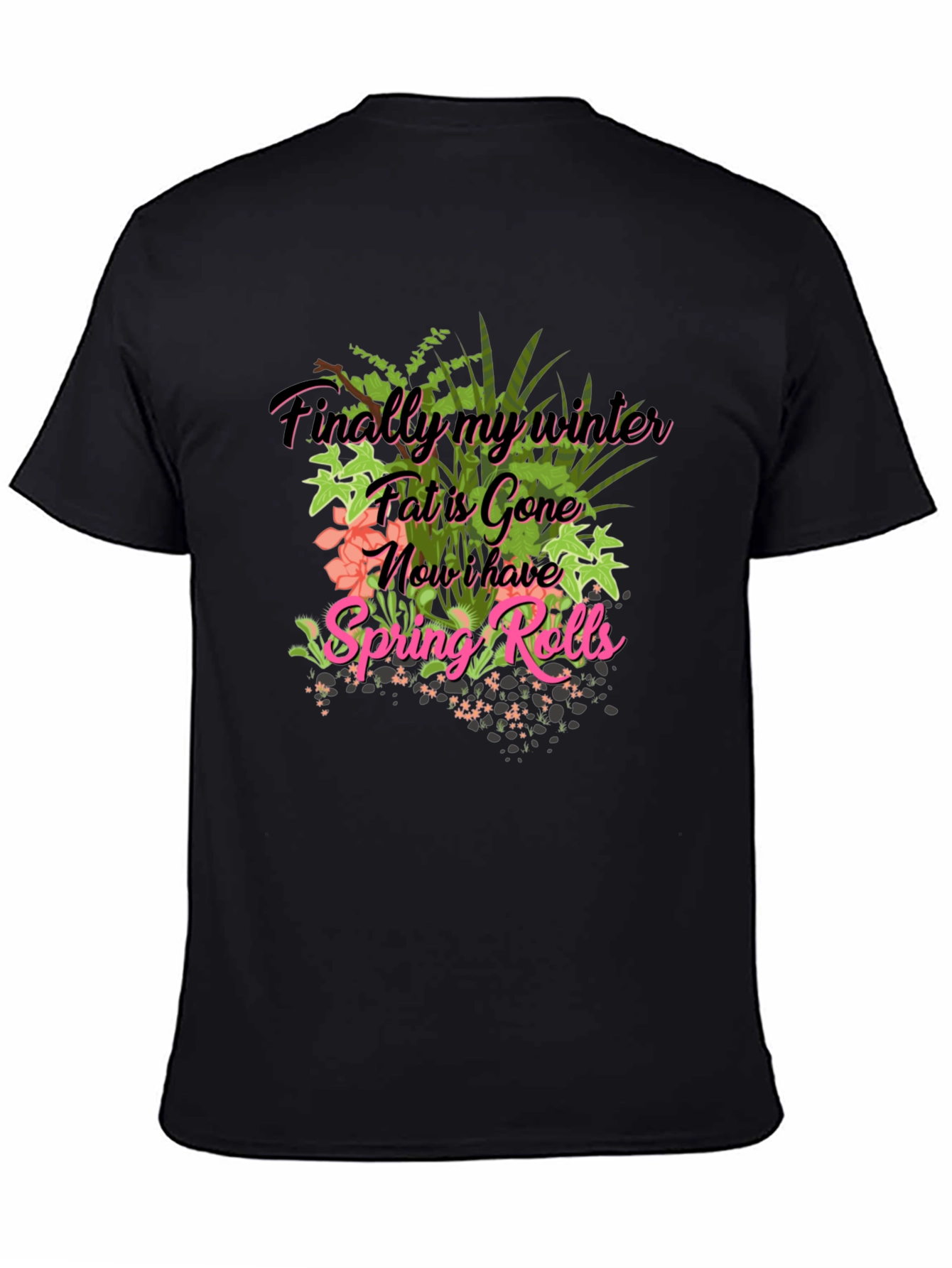 Spring Rolls T-Shirt Funny Foodie Tee
