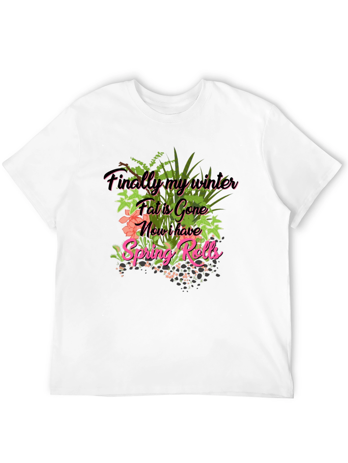 Spring Rolls T-Shirt Funny Foodie Tee