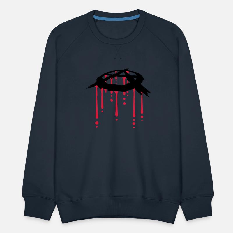 blood drop anarchy symbol