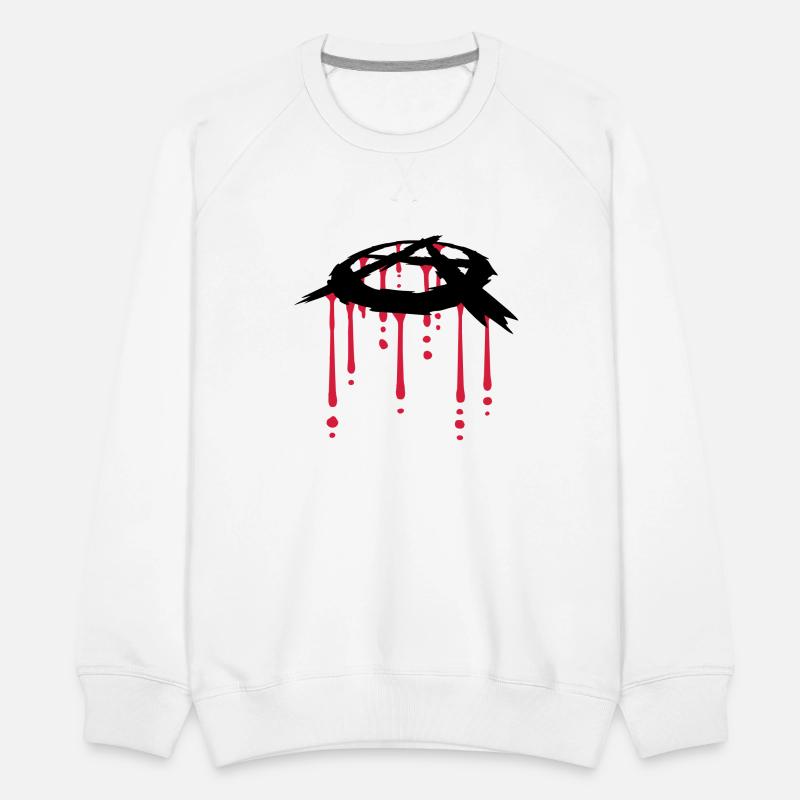 blood drop anarchy symbol