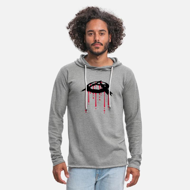 blood drop anarchy symbol