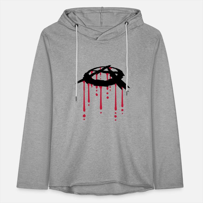 blood drop anarchy symbol