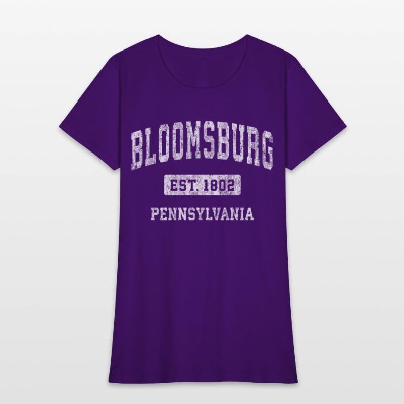 Bloomsburg Pennsylvania Pa Sports Established