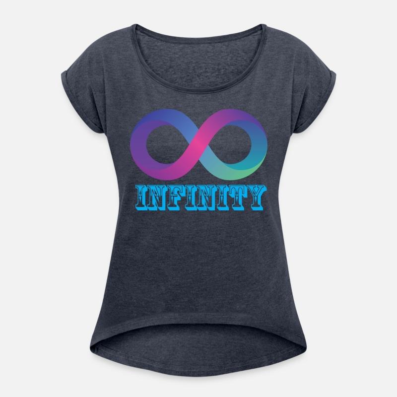 blue and pink Color Mathematic infinity symbol