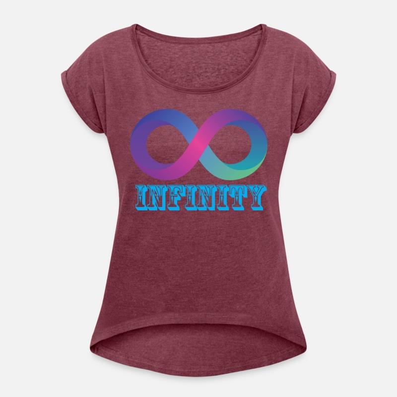 blue and pink Color Mathematic infinity symbol