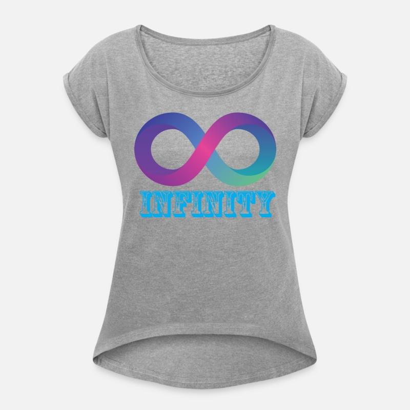 blue and pink Color Mathematic infinity symbol