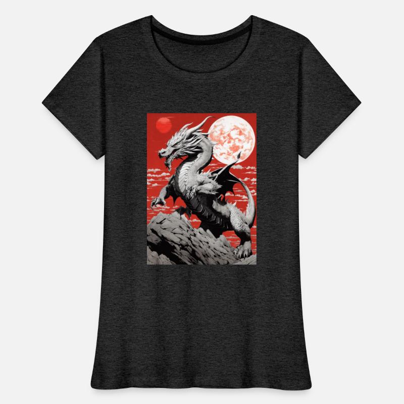Bold Dragon Fury Otomo-Inspired T-Shirt