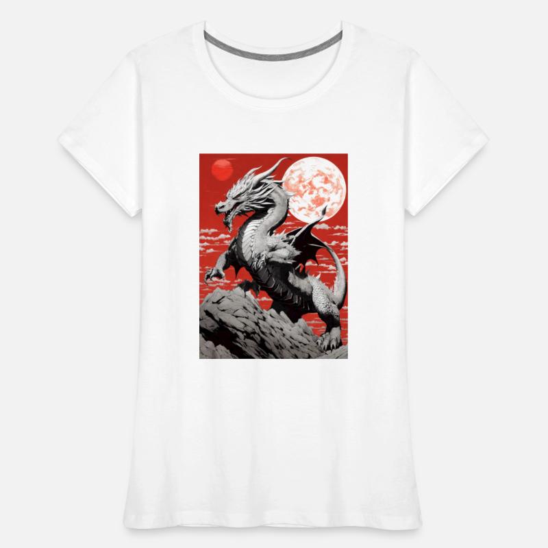 Bold Dragon Fury Otomo-Inspired T-Shirt