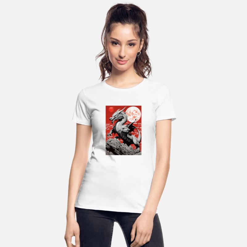 Bold Dragon Fury Otomo-Inspired T-Shirt