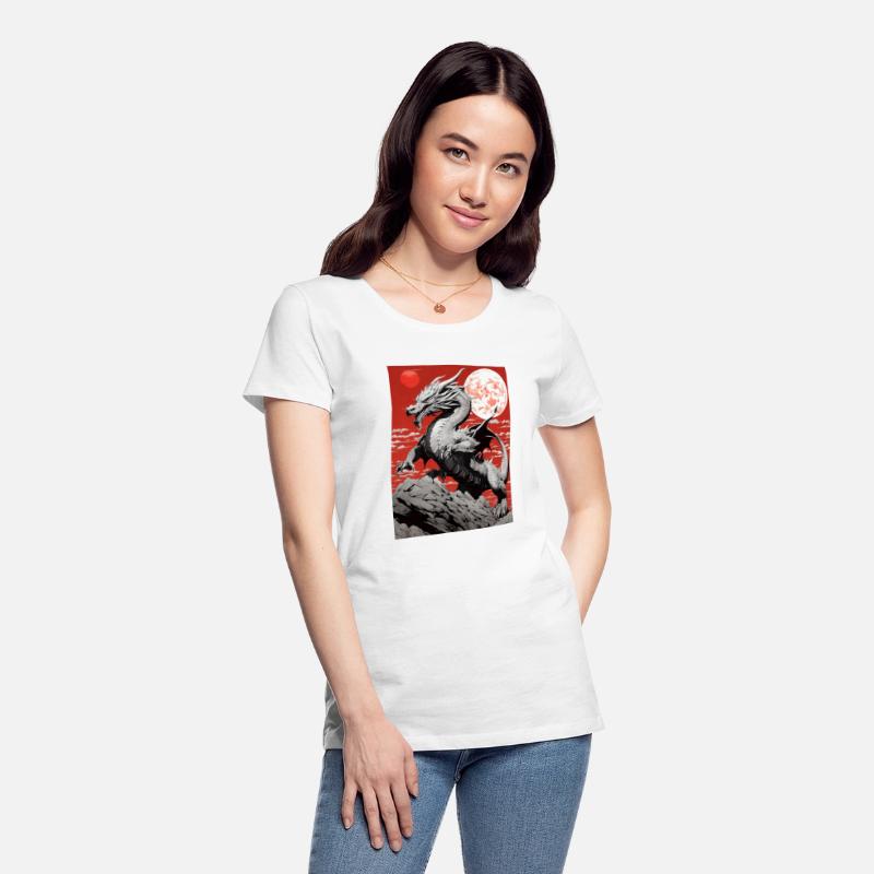 Bold Dragon Fury Otomo-Inspired T-Shirt