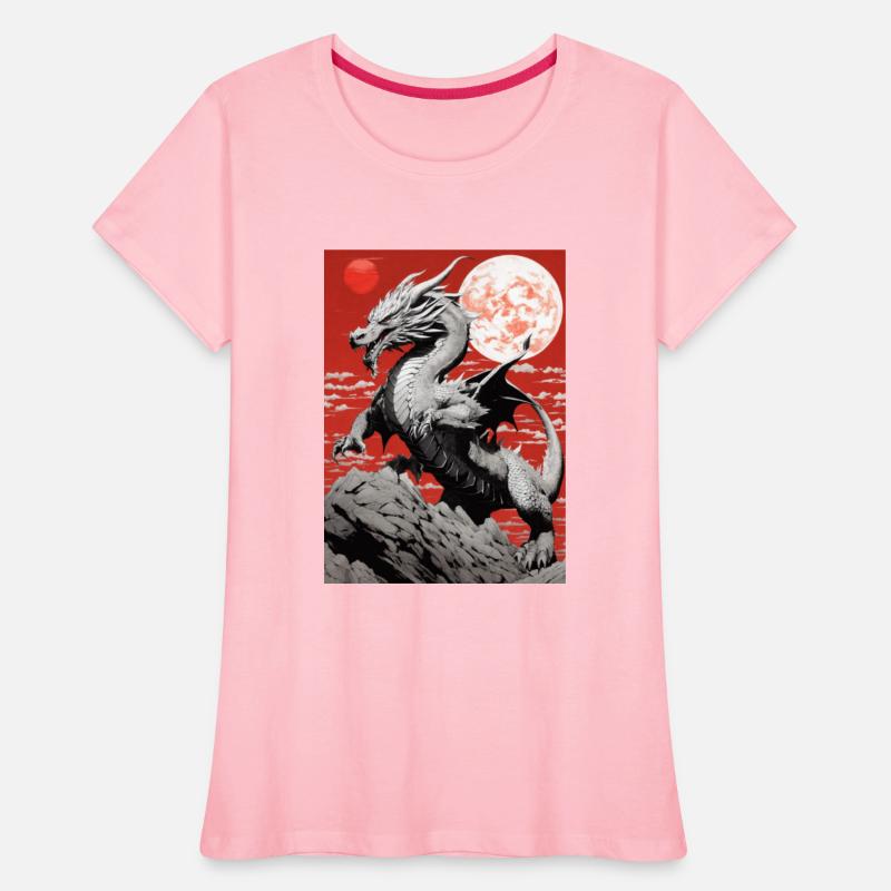 Bold Dragon Fury Otomo-Inspired T-Shirt