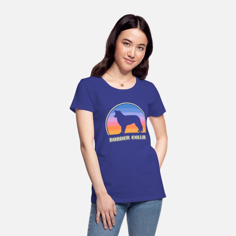 Border Collie Sunset Dog