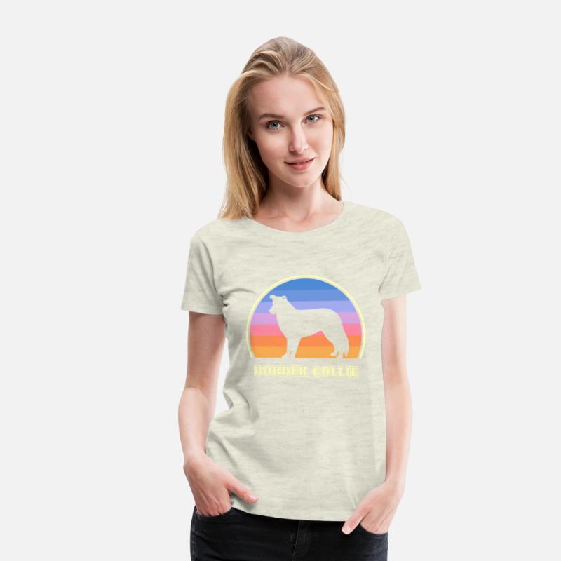 Border Collie Sunset Dog