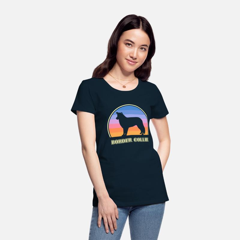 Border Collie Sunset Dog
