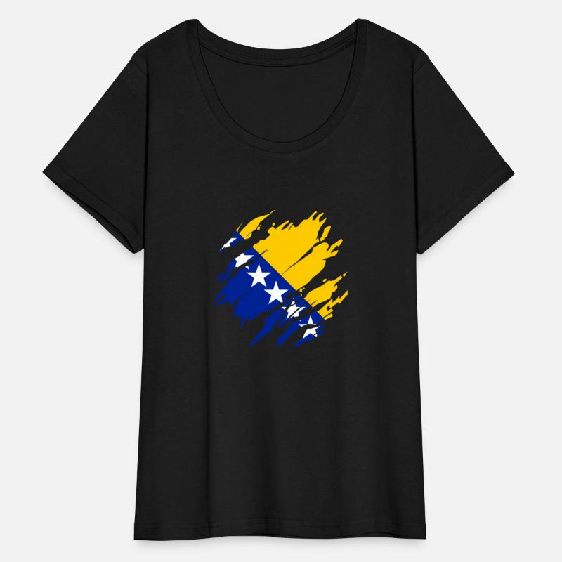 Bosnian Flag Bosnia And Herzegovina