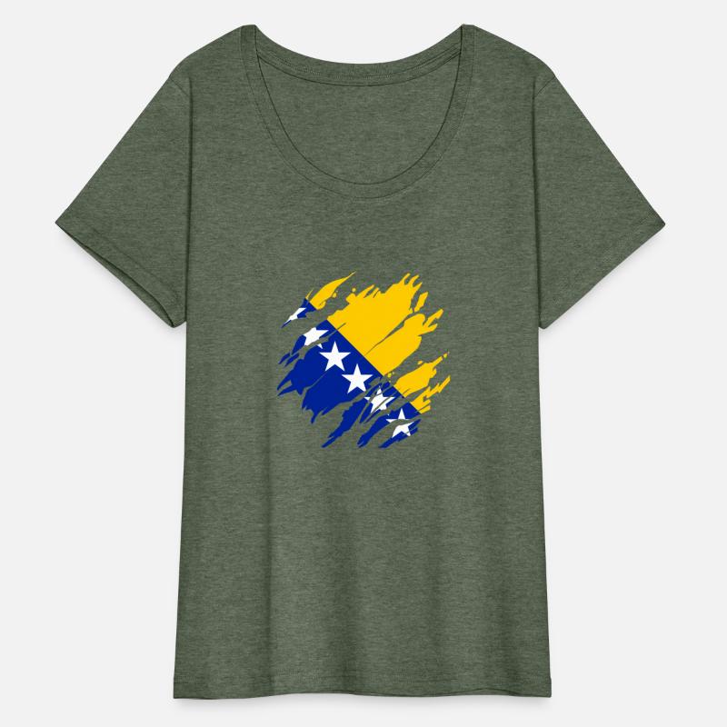 Bosnian Flag Bosnia And Herzegovina