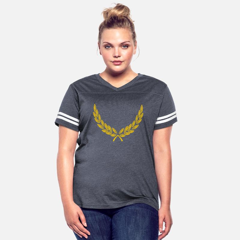 Bottom decoration laurel wreath gold