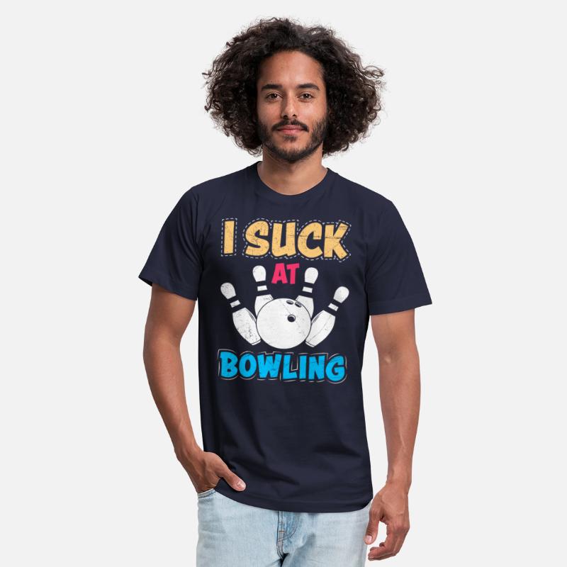 Bowler Funny I Suck at Bowling Shirt