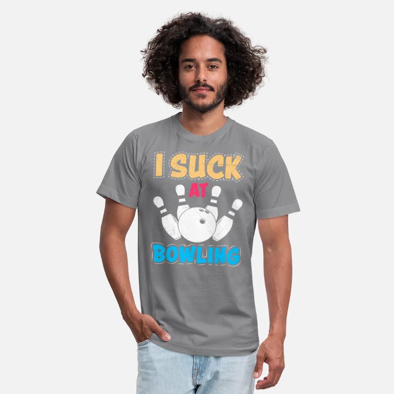 Bowler Funny I Suck at Bowling Shirt