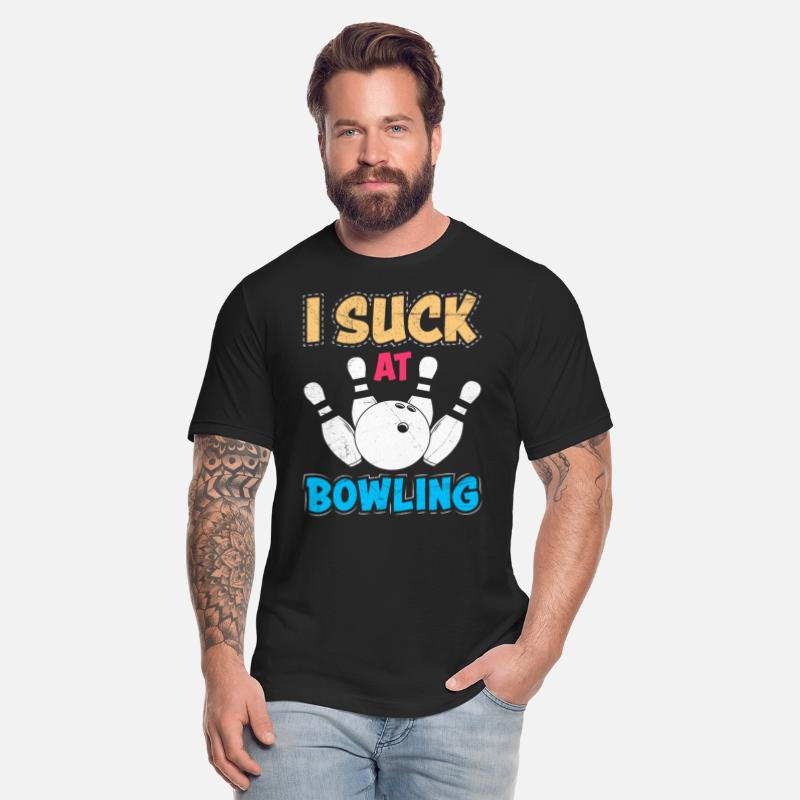 Bowler Funny I Suck at Bowling Shirt