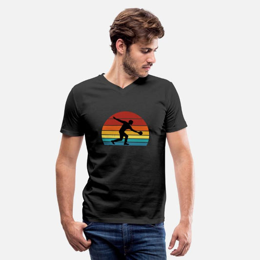 Bowling Retro Vintage Sunset