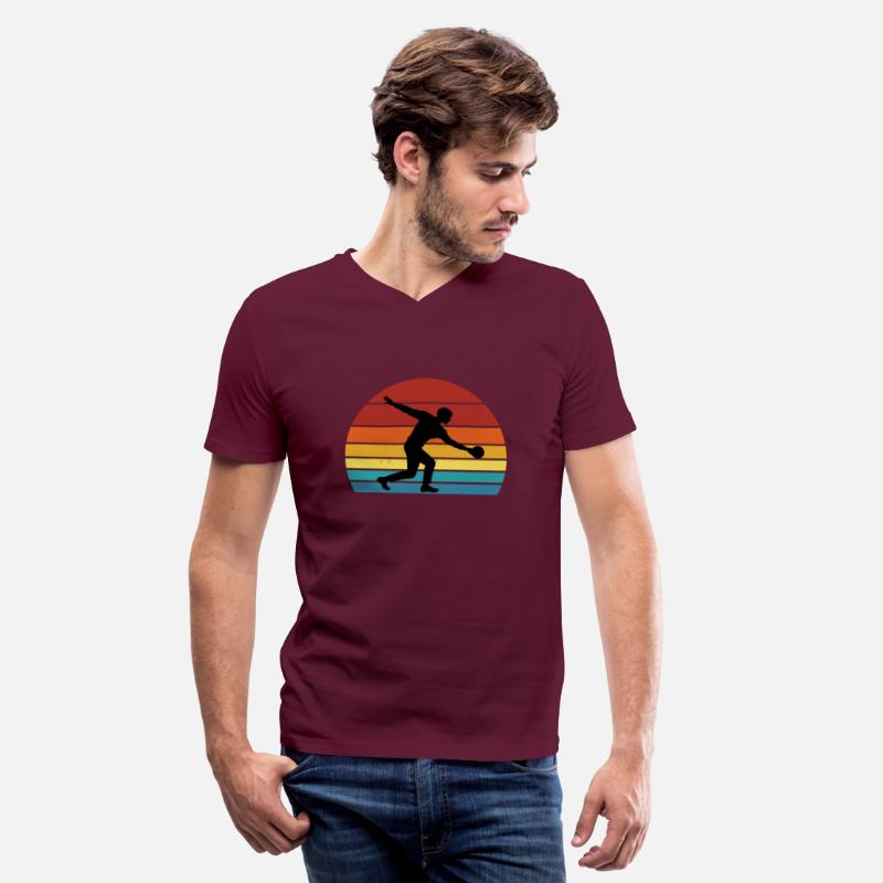 Bowling Retro Vintage Sunset