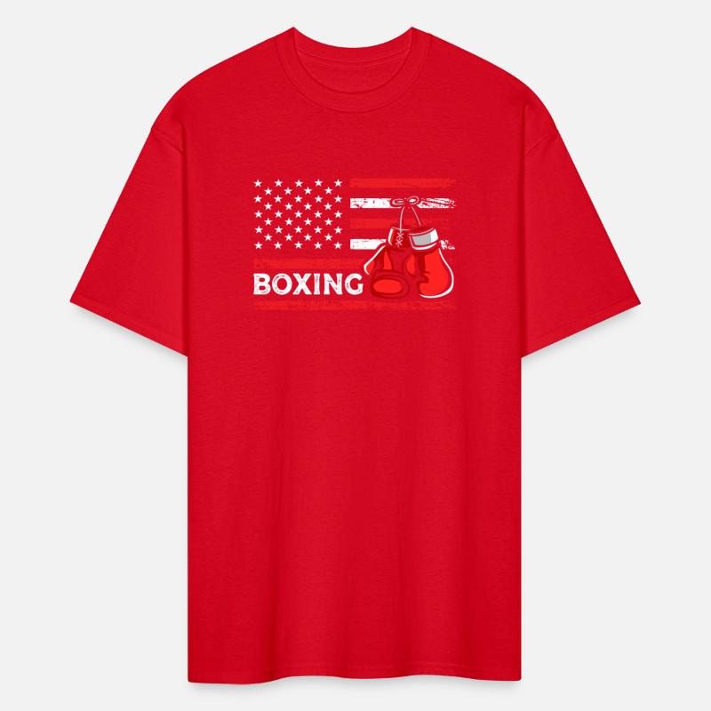 Boxing Gloves American Combat Sports Flag