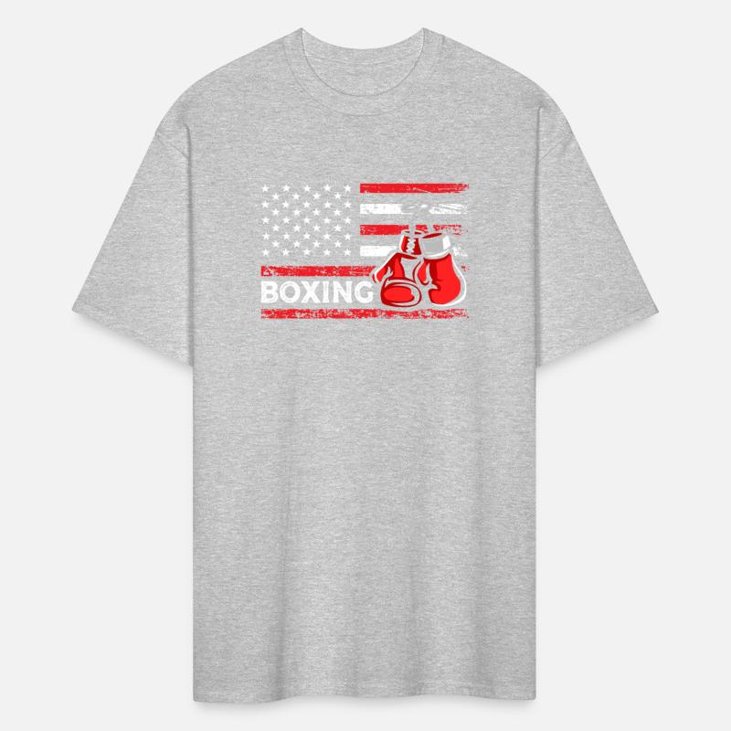Boxing Gloves American Combat Sports Flag
