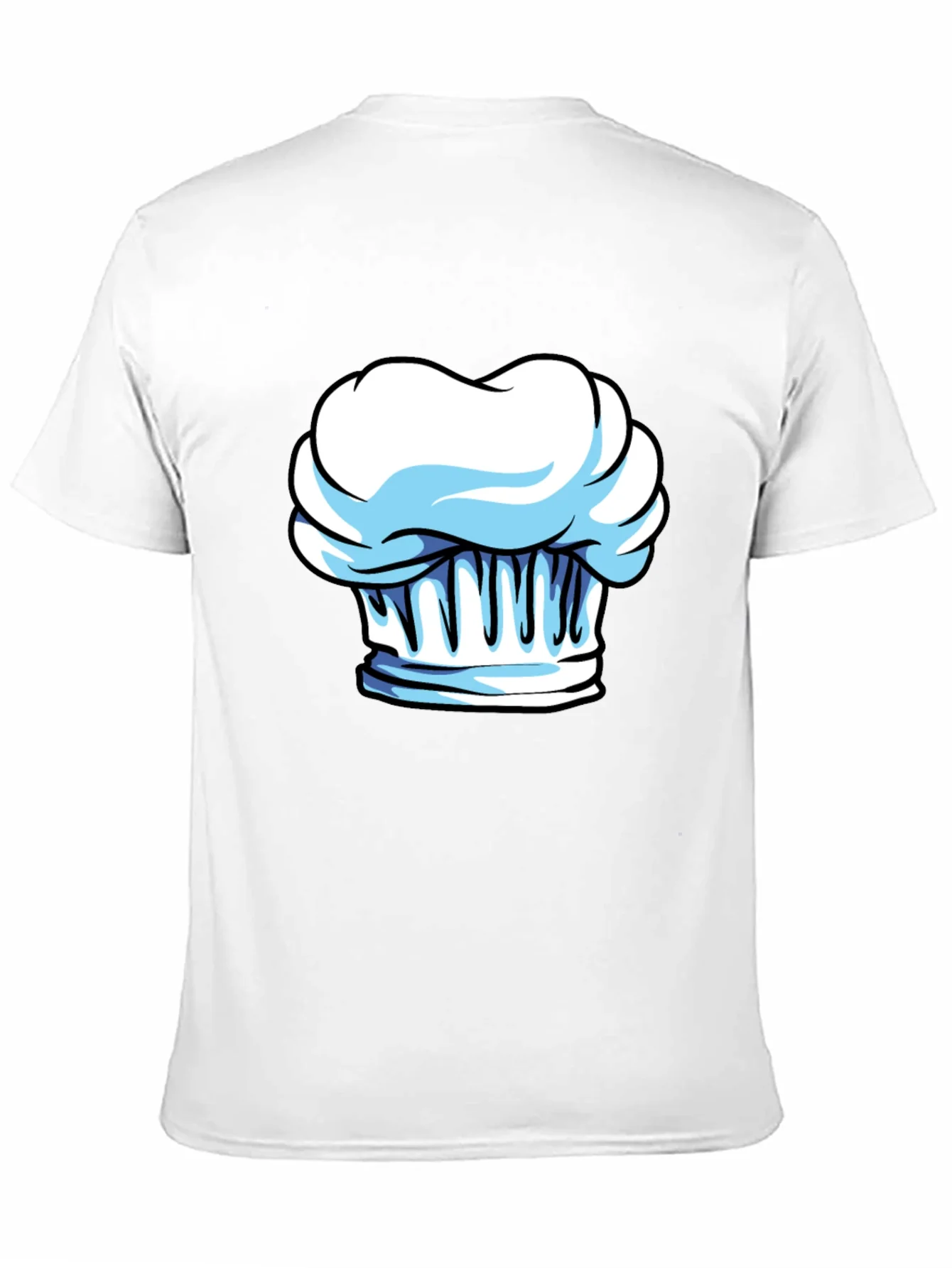 Chef Hat Graphic Tee - Stylish Cotton Blend