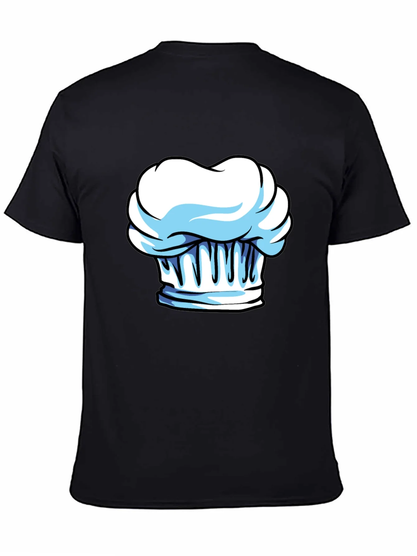 Chef Hat Graphic Tee - Stylish Cotton Blend