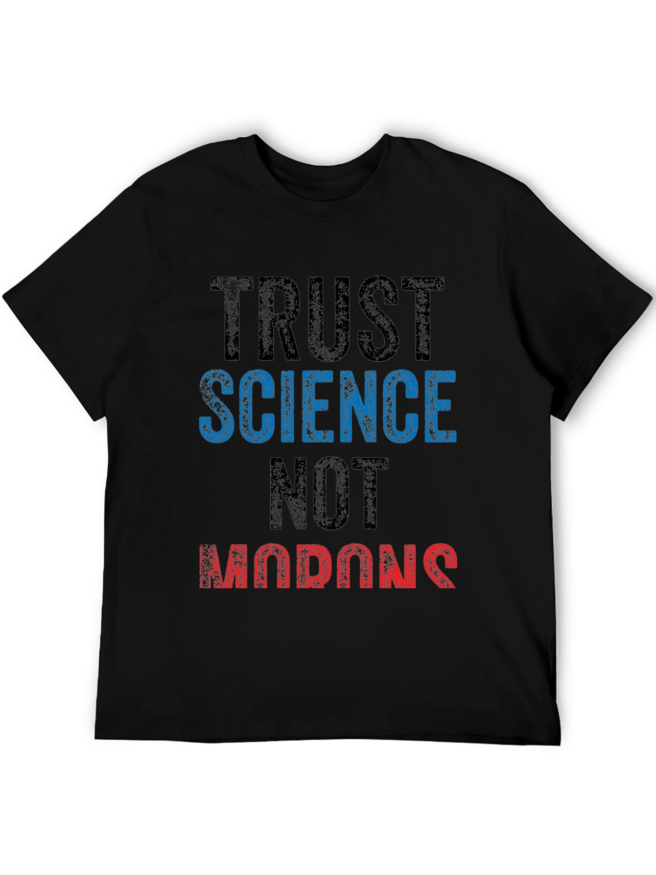 Trust Science T-Shirt - Black Graphic Tee