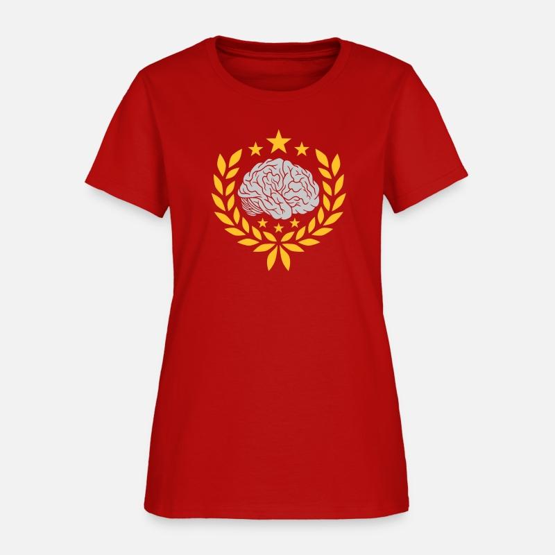 brain laurel wreath stars