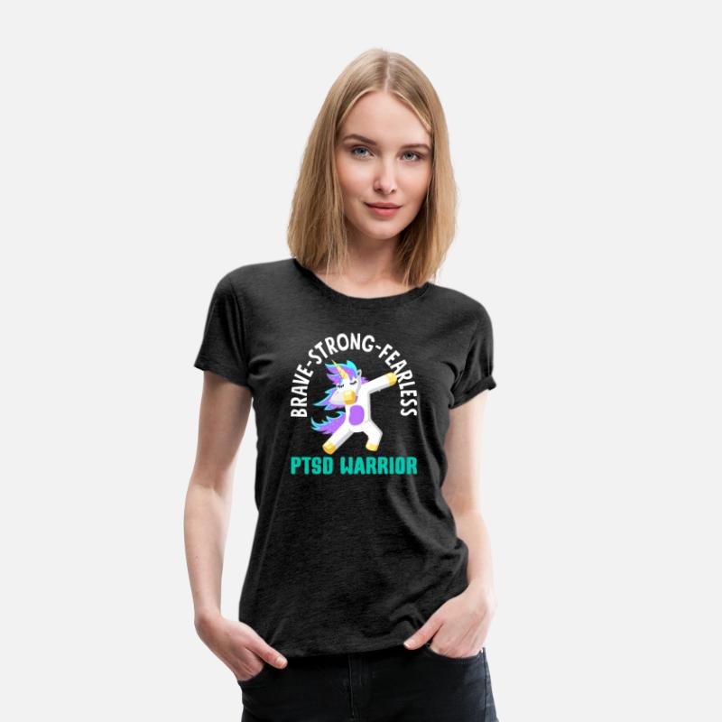 Brave Strong Fearless PTSD Awareness