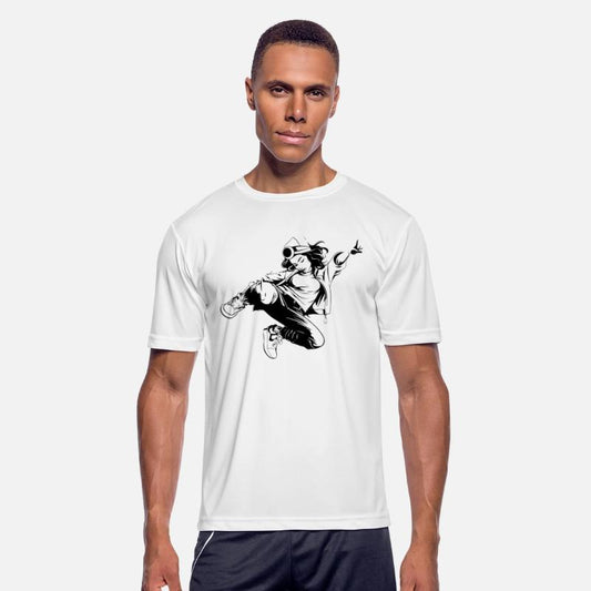 Breakdancing Girl Drawing