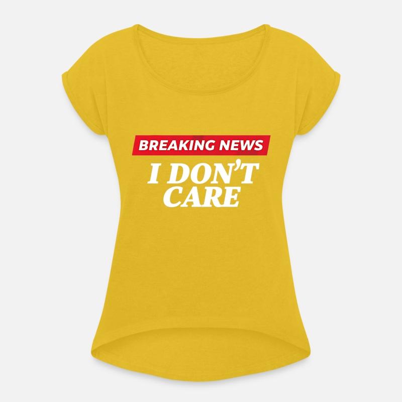 Breaking News I Don't Care Funny Sarcastic Meme